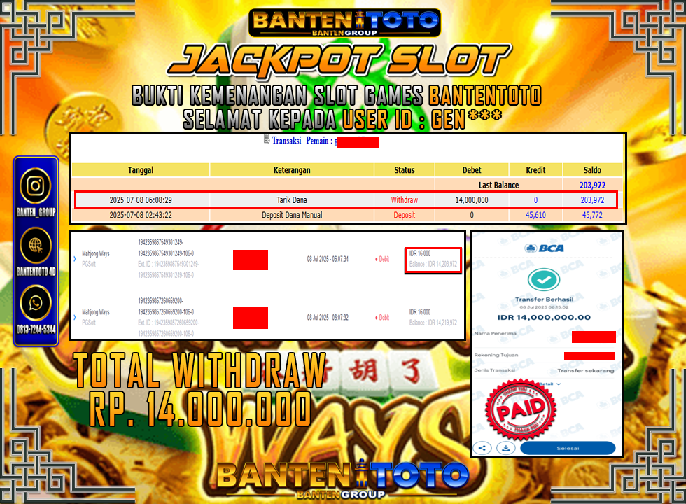 BANTENTOTO