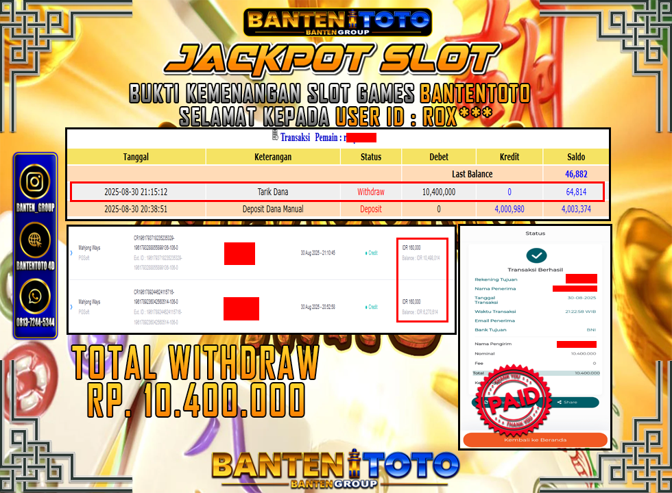 BANTENTOTO