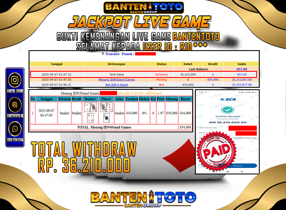 BANTENTOTO