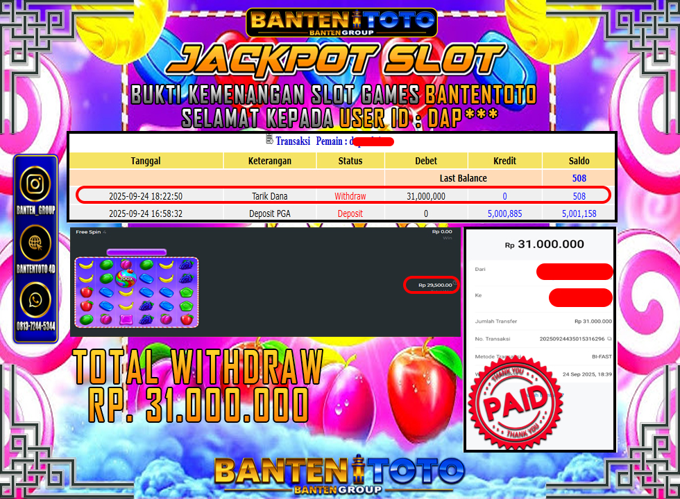BANTENTOTO