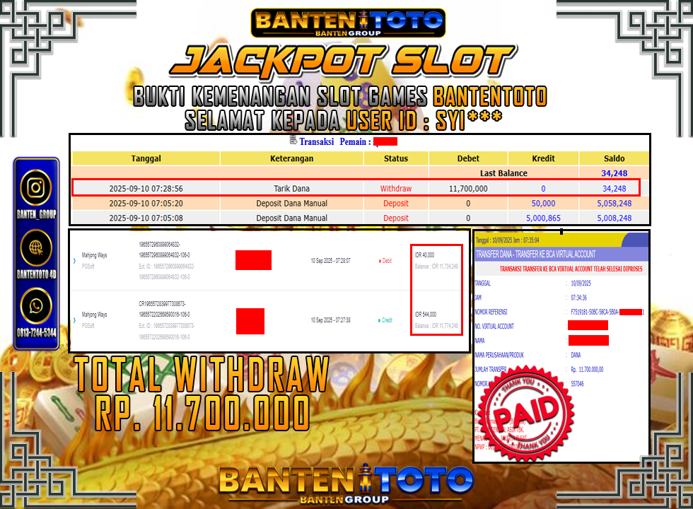 BANTENTOTO