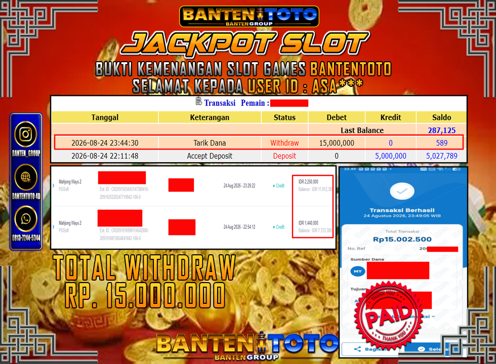 BANTENTOTO